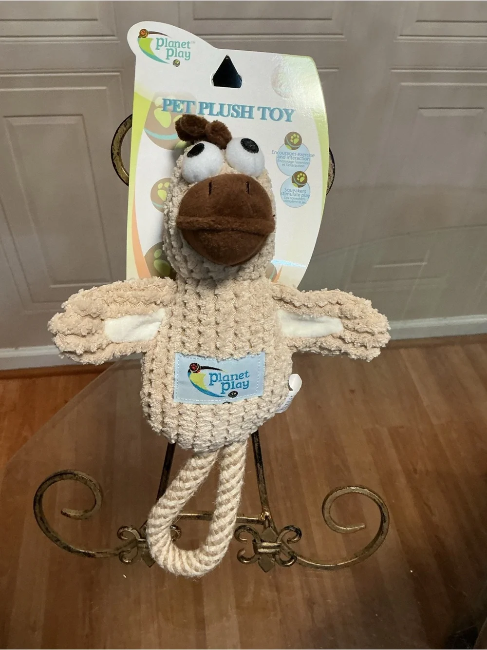 Planet Play ~ Chicken 🐔 ~ Squeaky Plush Dog Toy 12”